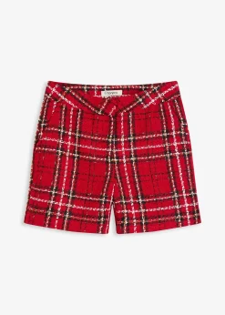 Short en maille bouclette