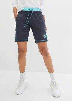 Short en molleton de coton mélangé