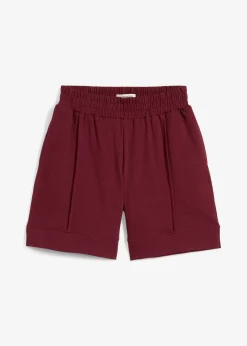 Short en molleton de coton mélangé
