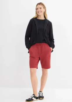 Short sweat avec poches