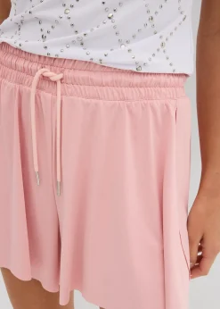 Short taille élastiquée esprit tennis