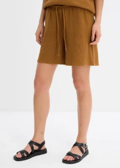 Short texturé 100% coton