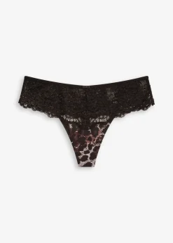 Shorty-string en dentelle