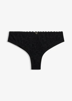 Slip brésilien en dentelle cœurs