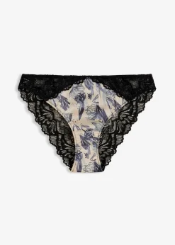 Slip mini en satin imprimé