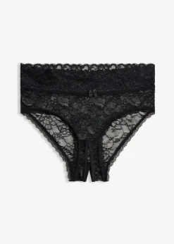 Slip taille haute ouvert
