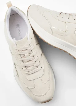 Sneakers à détails métallisés