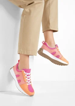 Sneakers à empiècement mesh