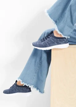 Sneakers à enfiler confortables en matière douce