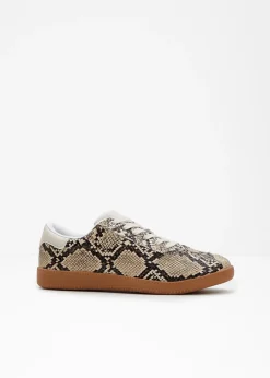 Sneakers à motif python