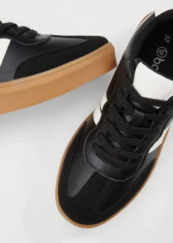 Sneakers à plateforme rétro