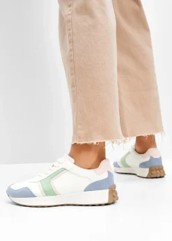 Sneakers à semelle crantée