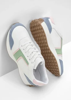 Sneakers à semelle crantée