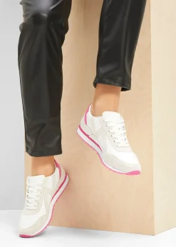 Sneakers à semelle crantée