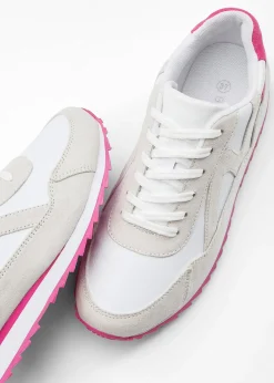 Sneakers à semelle crantée