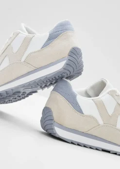 Sneakers à semelle crantée