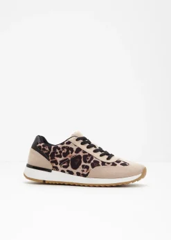 Sneakers détails léopard
