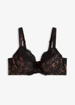Soutien-gorge à armatures et imprimé scintillant