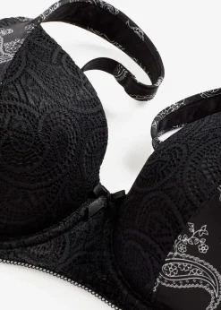 Soutien-gorge à coques et bretelles rembourrées