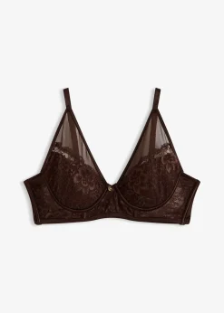 Soutien-gorge à coques et dentelle