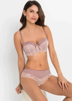 Soutien-gorge balconnet à armatures