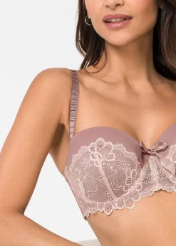 Soutien-gorge balconnet à armatures