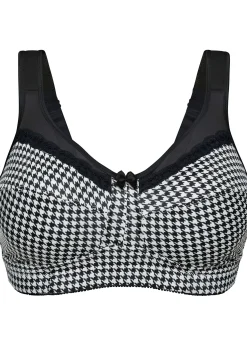Soutien-gorge grand maintien sans armatures, bretelles rembourrées