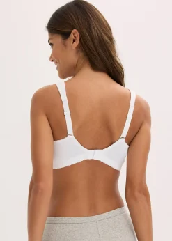 Soutien-gorge minimiseur sans armatures, bretelles rembourrées