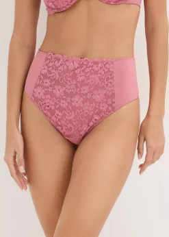String taille haute à dentelle