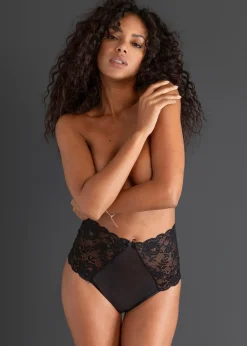 String taille haute et ouvert avec chaîne amovible
