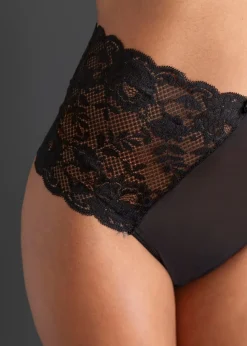 String taille haute et ouvert avec chaîne amovible