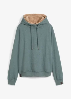 Sweat à capuche chaud avec doublure peluche