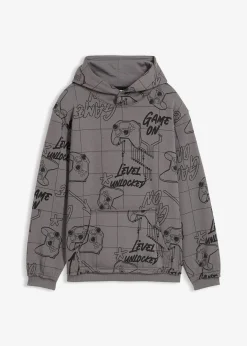 Sweat à capuche doux en coton mélangé