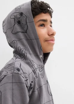 Sweat à capuche doux en coton mélangé