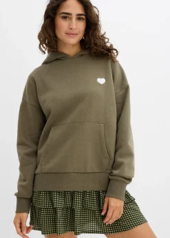 Sweat à capuche doux en coton mélangé