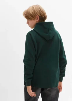 Sweat à capuche doux en coton mélangé
