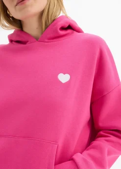 Sweat à capuche doux en coton mélangé