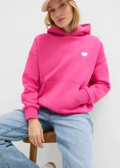 Sweat à capuche doux en coton mélangé