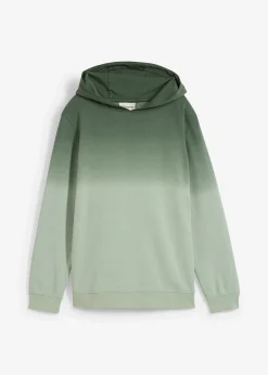Sweat à capuche effet ombré