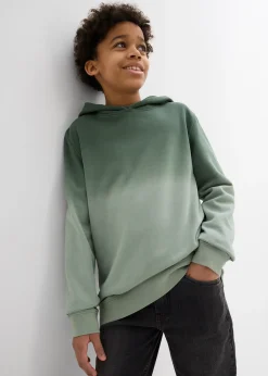 Sweat à capuche effet ombré