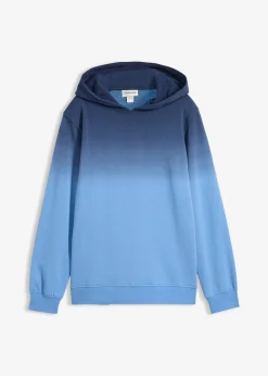 Sweat à capuche effet ombré