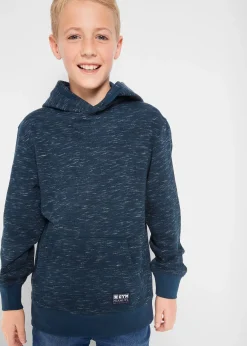 Sweat à capuche en coton mélangé