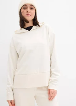 Sweat à capuche en jersey milano confortable