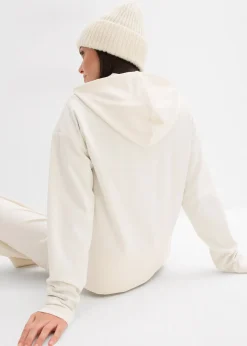 Sweat à capuche en jersey milano confortable