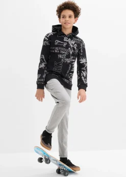Sweat à capuche en matière douce