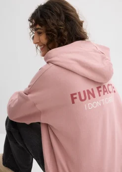 Sweat à capuche oversize 100% coton