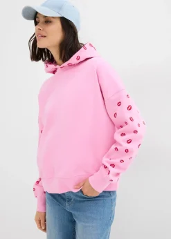 Sweat à capuche oversize 100% coton