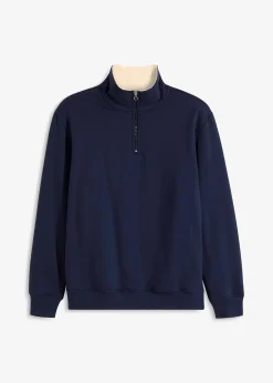 Sweat à col camionneur et doublure chaude