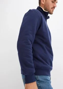 Sweat à col camionneur et doublure chaude