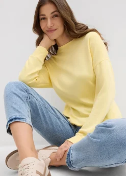 Sweat cintré en matière néoprène